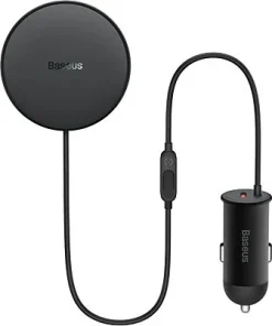 Baseus MegSafe Wireless Şarj Araç Tutucu + Araç Şarjı