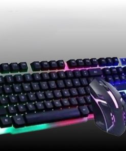 IŞIKLI OYUNCU KABLOLU KLAVYE MOUSE SET